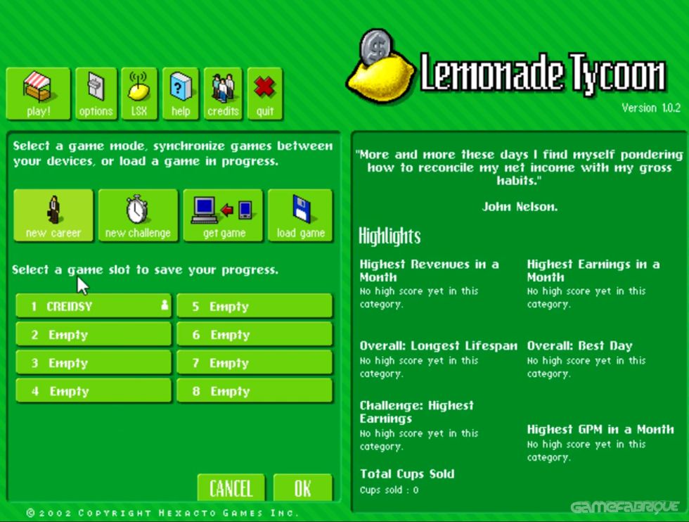 lemonade stand games online
