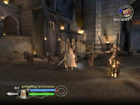 lotr two towers gameplay