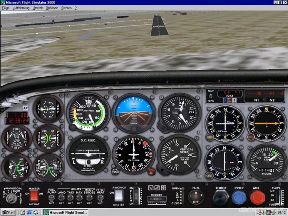 microsoft flight simulator 2000