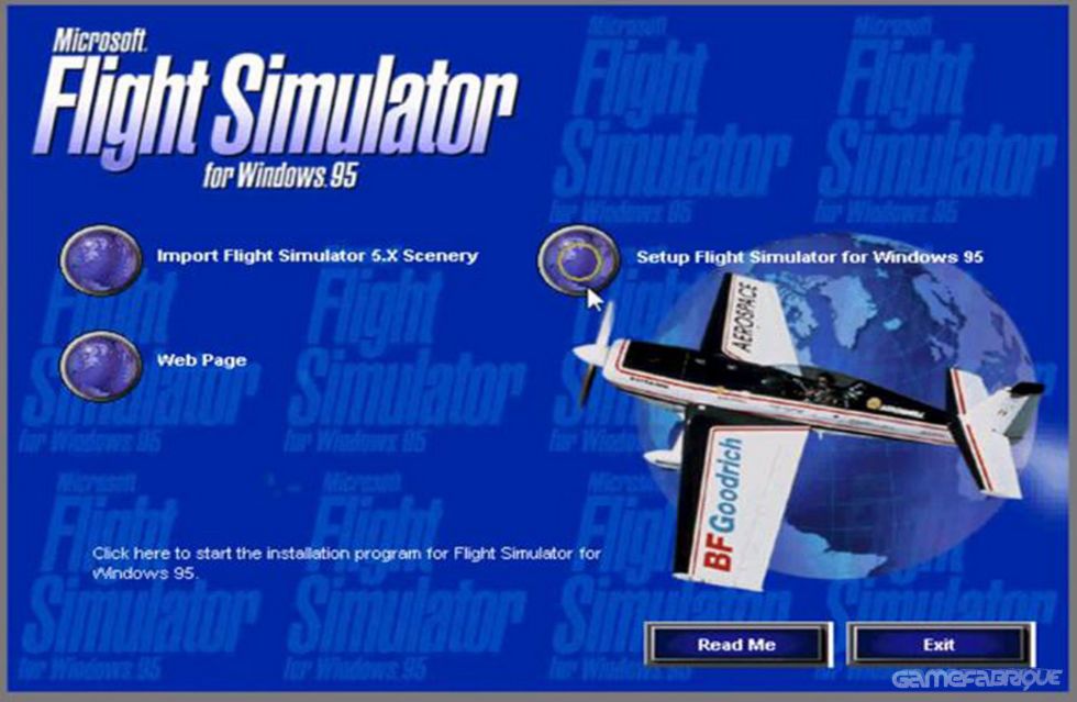 Microsoft Flight Simulator for Windows 95 | GameFabrique