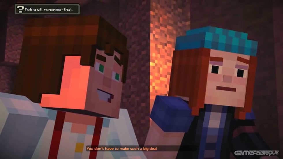 Minecraft Story Mode, Episode 2 PC Review: Press 'Q' to Progress