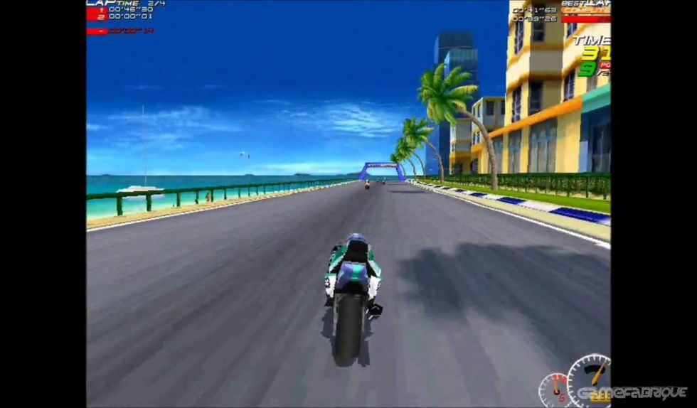 Moto Racer (1997) - PC Gameplay / Win 10 