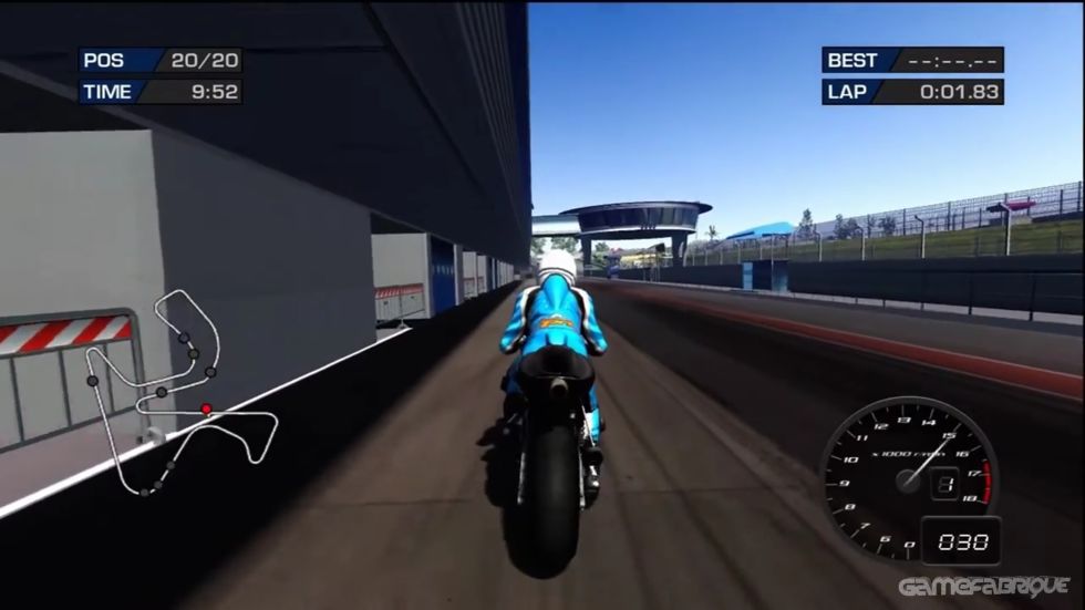 MotoGP '06 Xbox 360 720P gameplay 