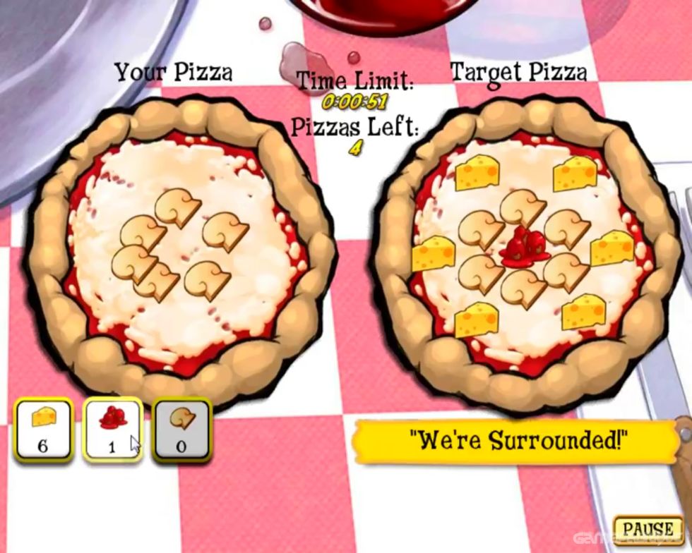 youtube game pizza frenzy
