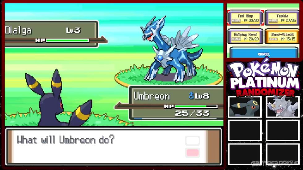 Pokemon Platinum [Randomizer] NDS ROM