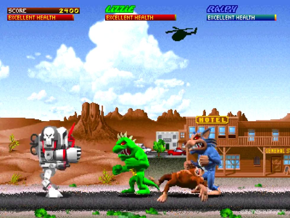 rampage ps1 rom