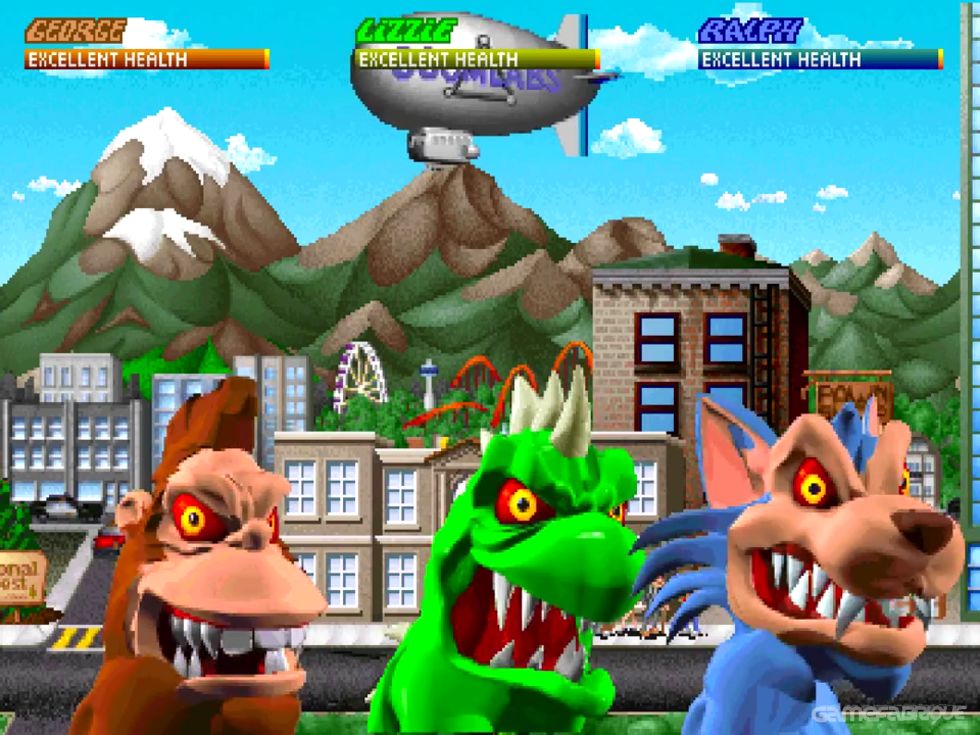 rampage ps1 release date