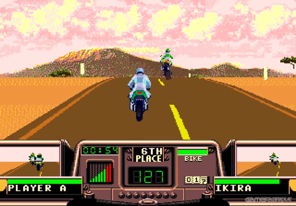 how to change weapons in road rash 3