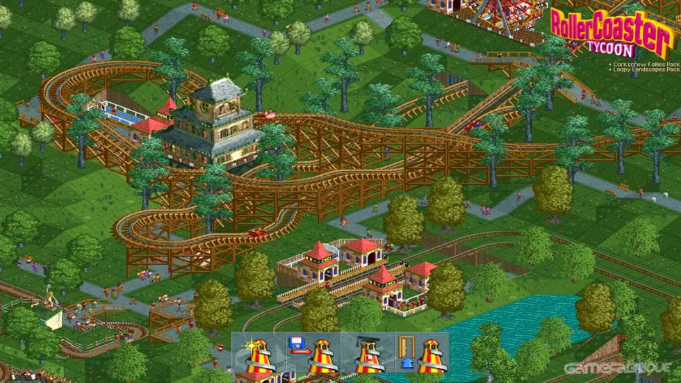 rollercoaster tycoon deluxe chairlift