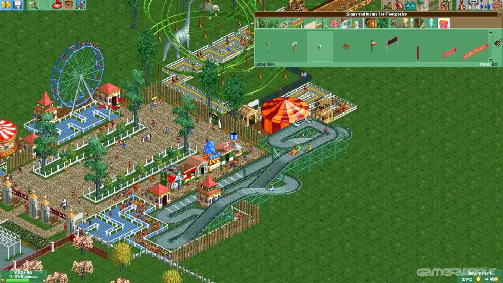 RollerCoaster Tycoon 2 Download - GameFabrique