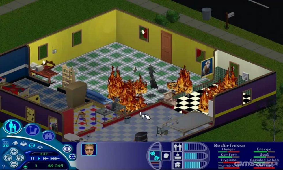 around the sims 1