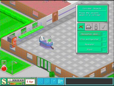 play theme hospital screen gog