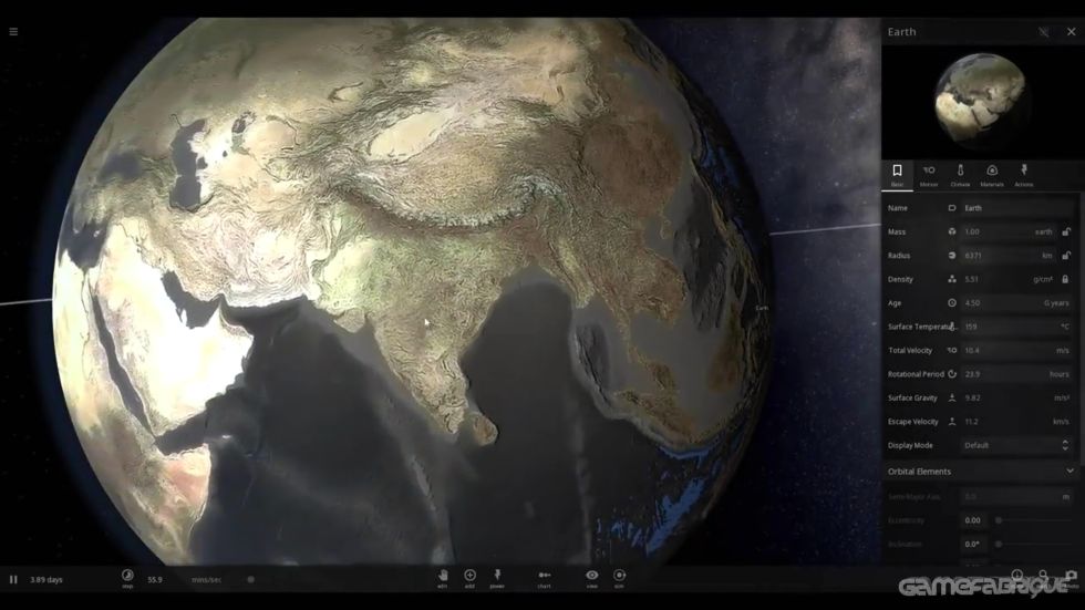 universe sandbox 2 accretion disc simulation