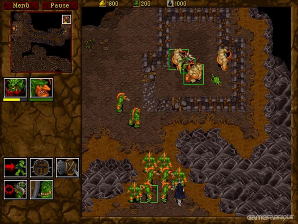 warcraft 2 game play