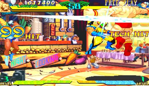 Play Arcade Marvel Super Heroes vs Street Fighter (970625 Euro) Online in  your browser 