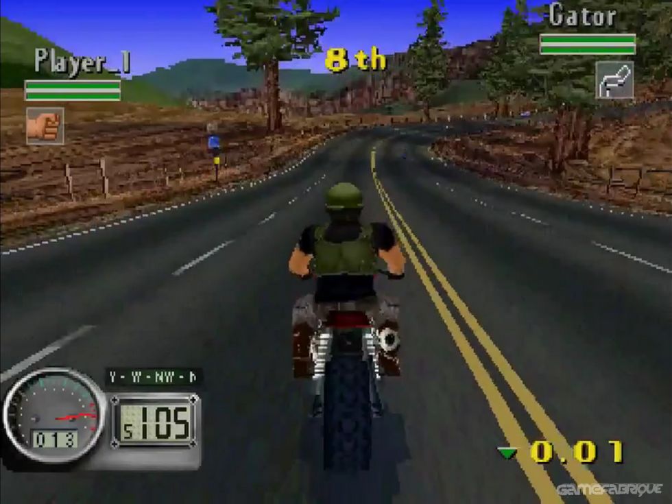 Moto Road Rash 3D  Online Friv Games