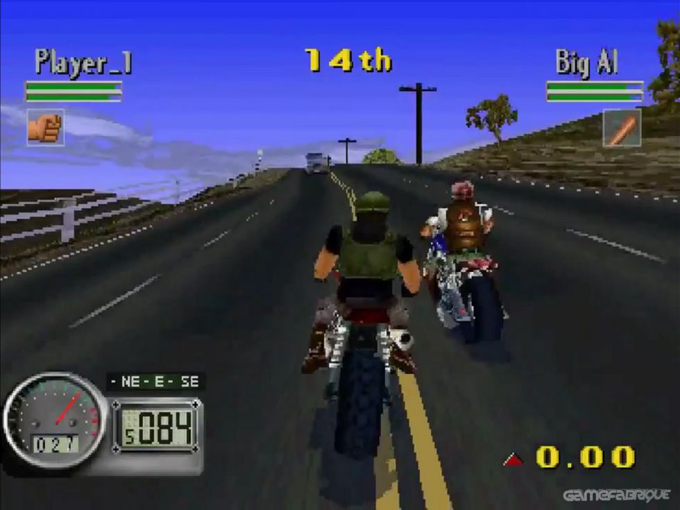 Moto Road Rash 3D - ArcadeFlix