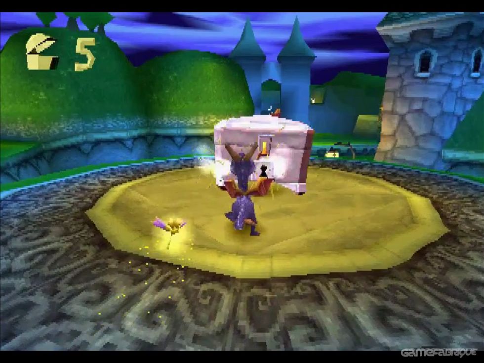 spyro the dragon first game