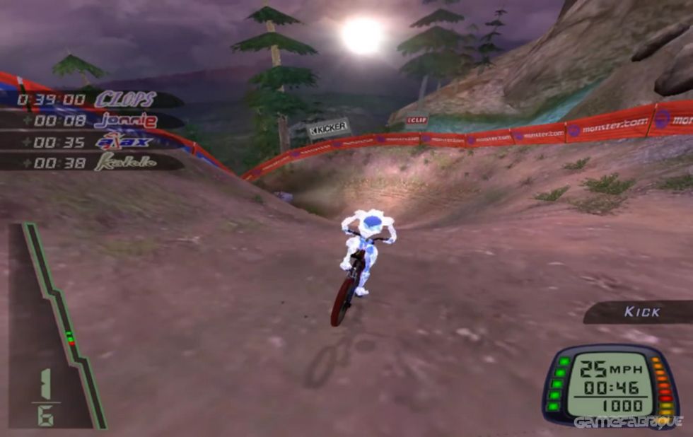 downhill psp game