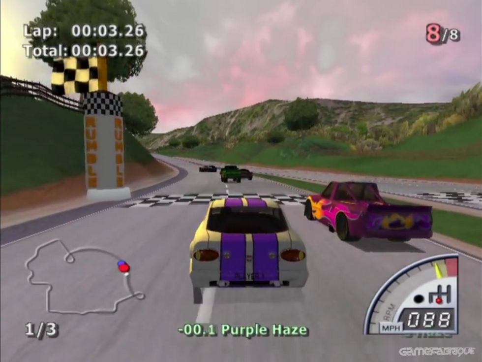 Rumble Racing PS2 Game Link - Damon Gamer King YT