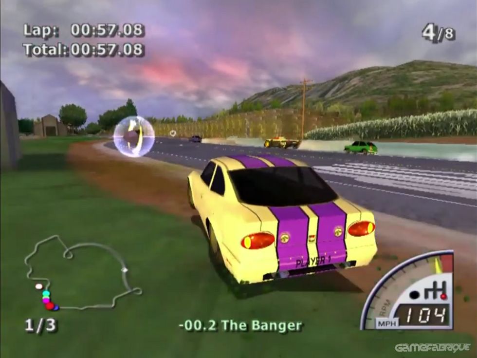 Rumble Racing PS2 Game Link - Damon Gamer King YT