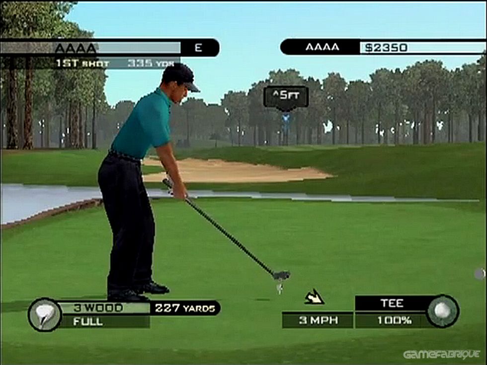 tiger woods pga tour 2004 list of courses