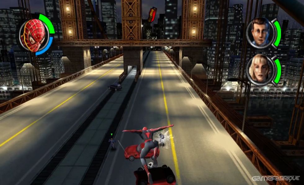 Spider-Man 2's strong point is that it looks and sounds nice. 