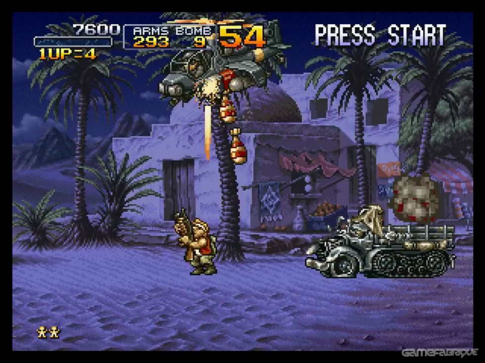 game metal slug ps1