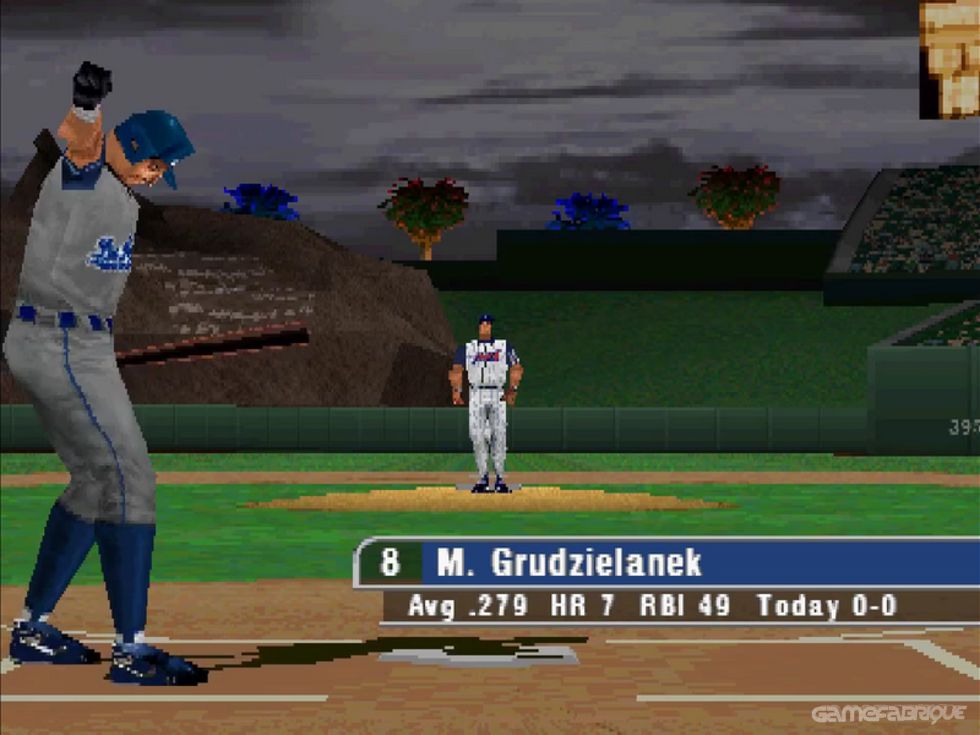 MLB 2002  (PS1) Gameplay 