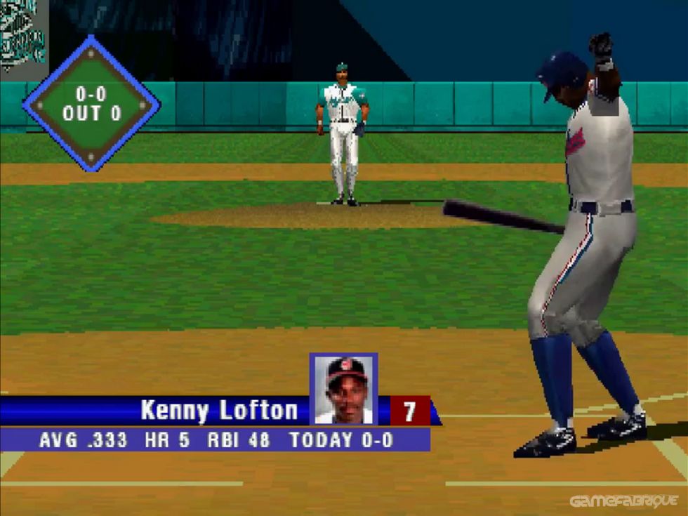 MLB 2003  (PS1) Gameplay 