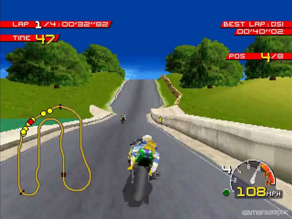 Moto Racer de PlayStation 1