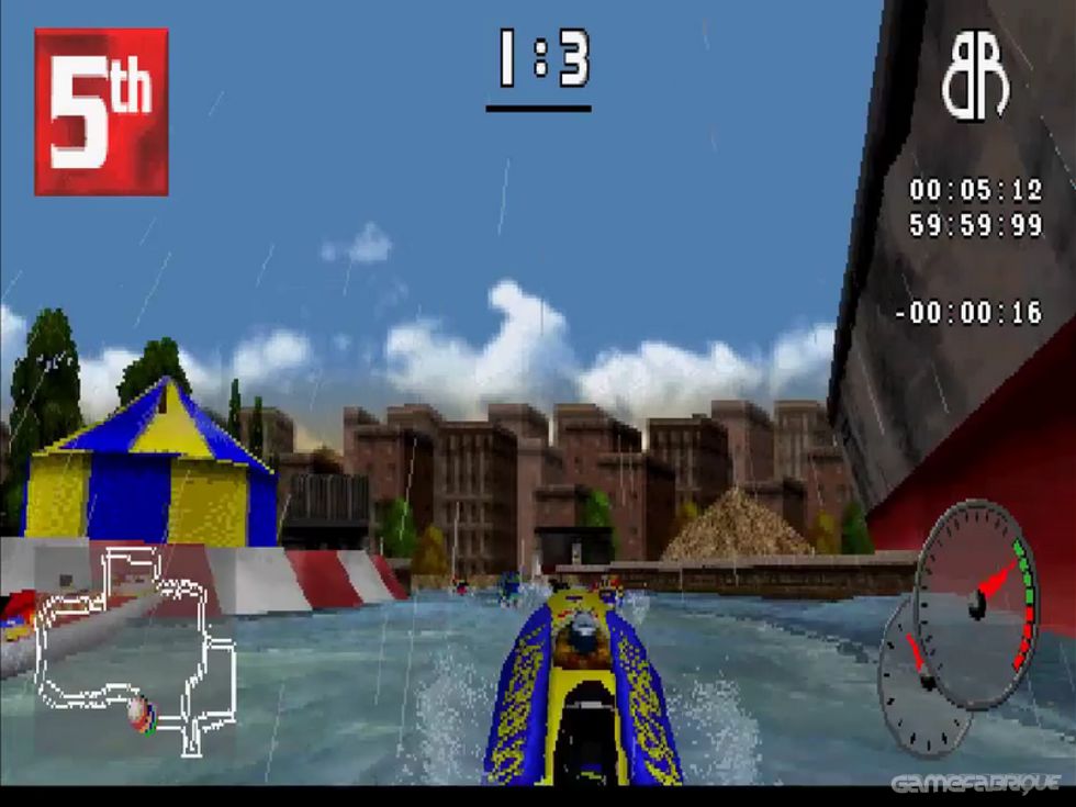 powerboat racing ps1