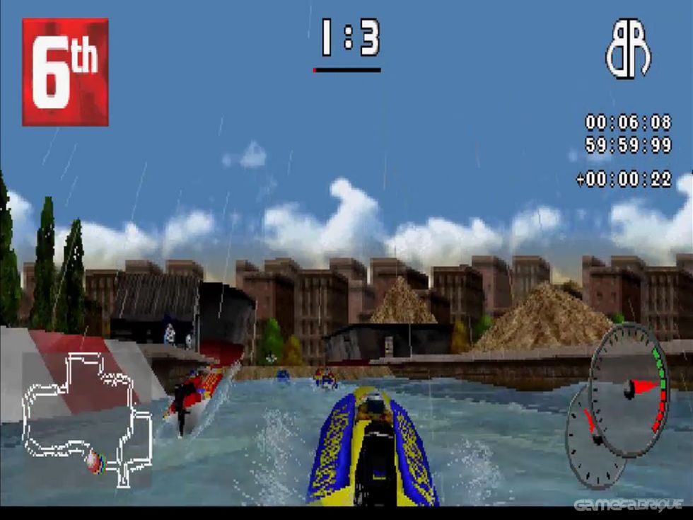 powerboat racing ps1