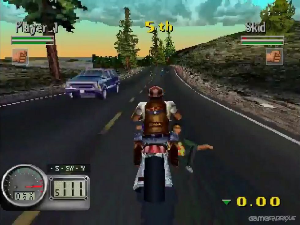 Moto Road Rash 3D: Jogar grátis online no Reludi