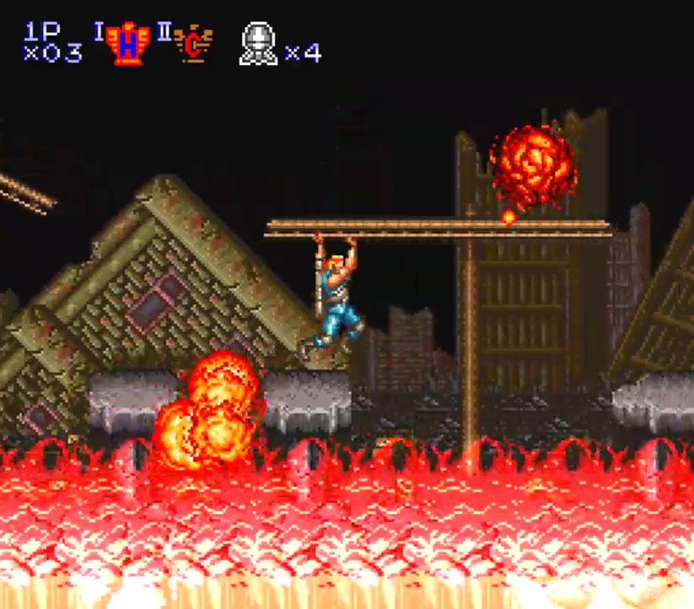 JOGO SUPER NES - CONTRA 3: THE ALIEN WARS (1)