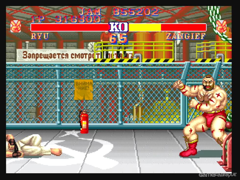 Street Fighter II- World Warrior-Zangief (Arcade 1991) 4K/60FPS 