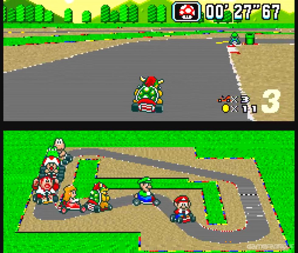 mario car racing game