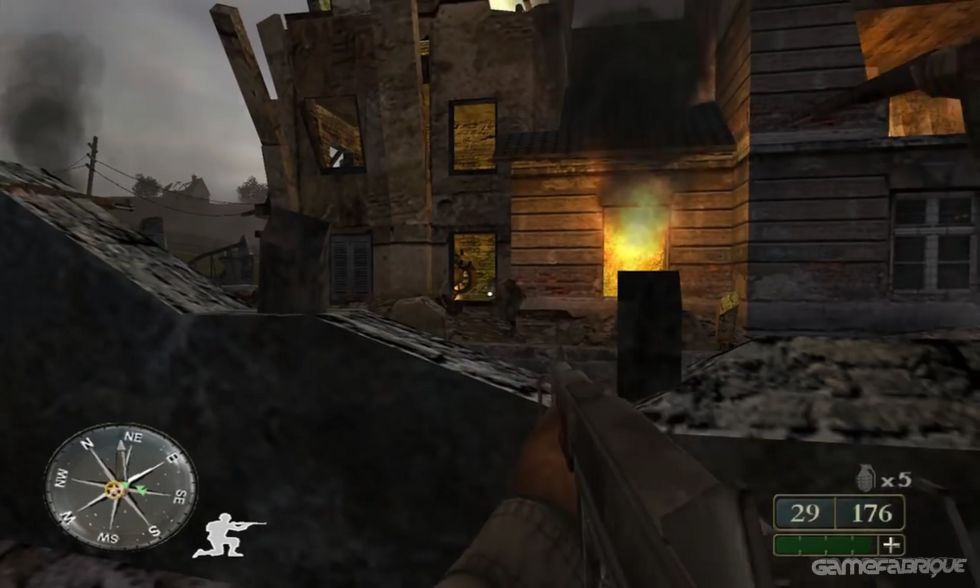 call of duty 1 pc gameplay multiplayer