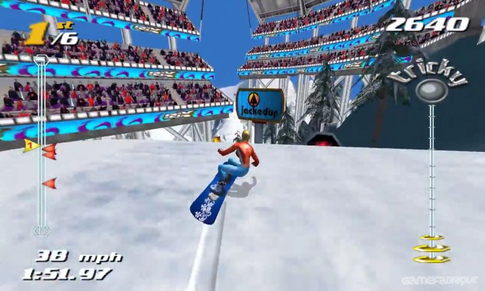 SSX Tricky has amazing graphics, hands down. 
