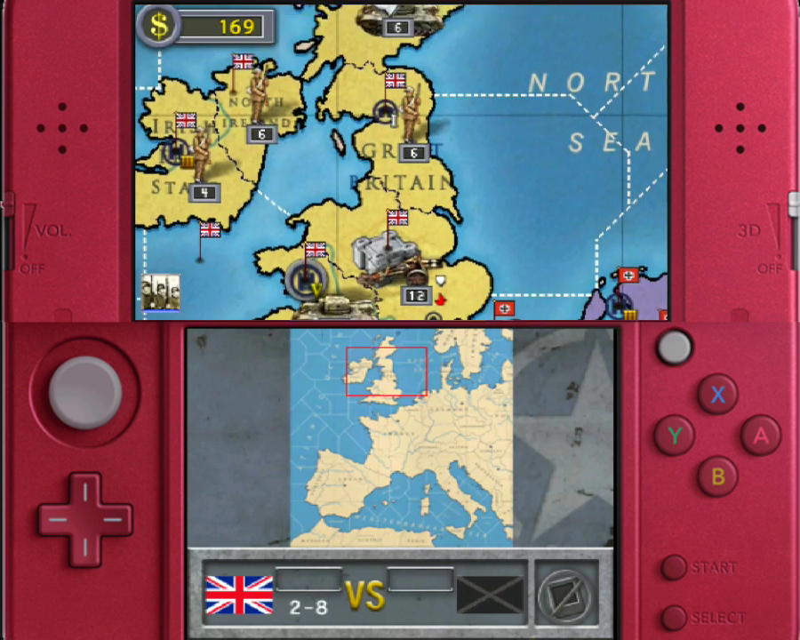 European Conqueror 3D, Aplicações de download da Nintendo 3DS, Jogos