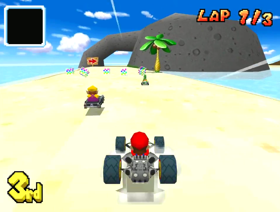 Can you play Super Mario Kart on 3DS?