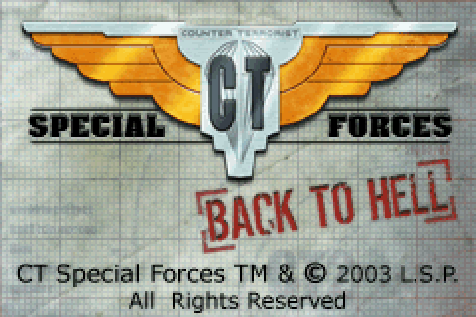 Back special. CT Special Forces 2 back in the Trenches. CT Special Forces 2 GBA. Special Force игра 2003. Special Forces gt GBA.