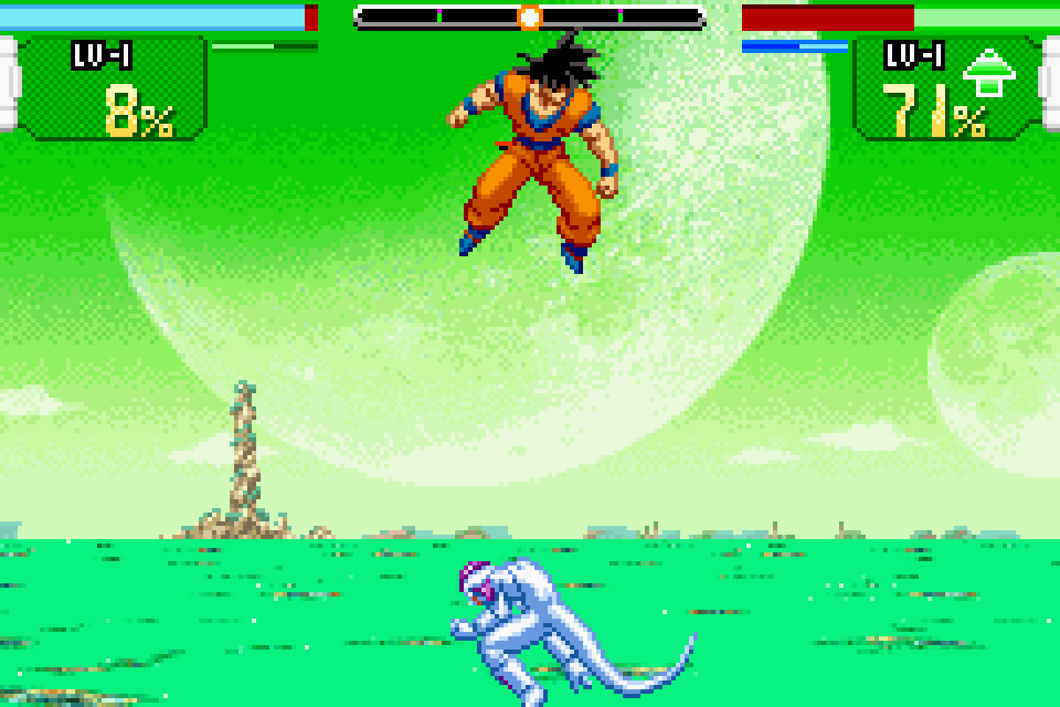 Play Game Boy Advance Dragon Ball Z - Supersonic Warriors (E)(Rising Sun)  Online in your browser 