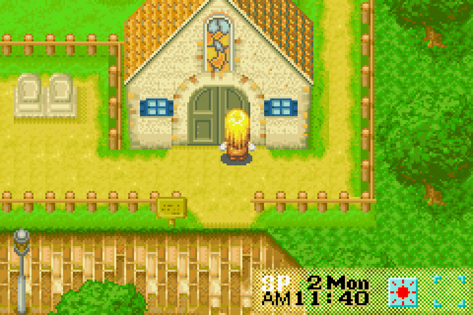 harvest moon friends of mineral town gba