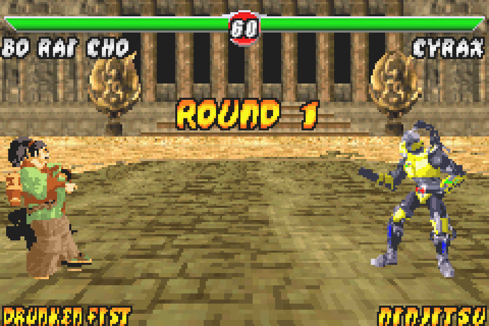 Mortal Kombat - Tournament Edition ROM - GBA Download - Emulator Games