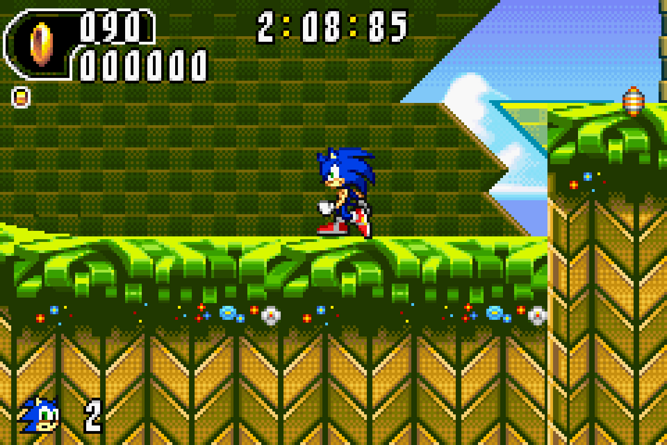 Play Sonic Advance 2 GBA Online