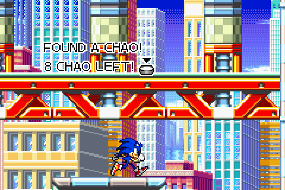 Sonic advance читы