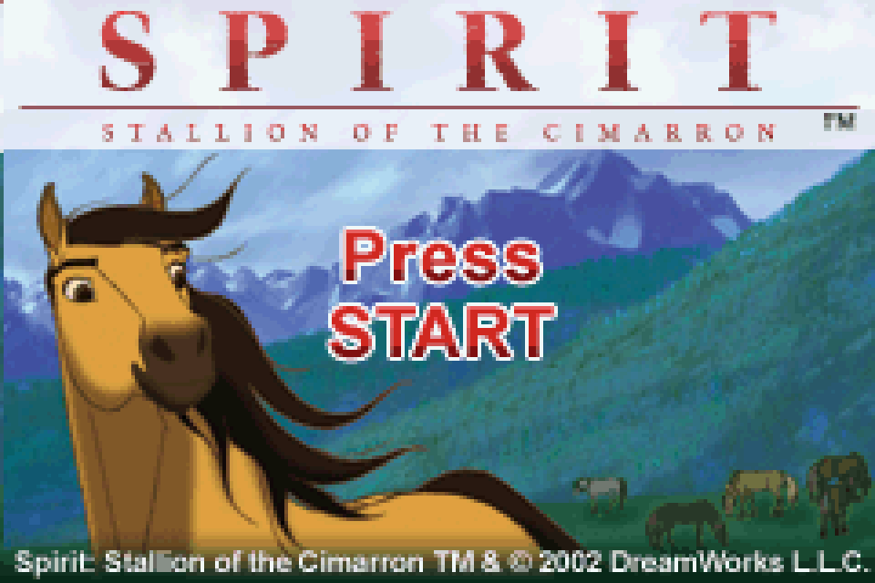 spirit stallion of the cimarron computer game