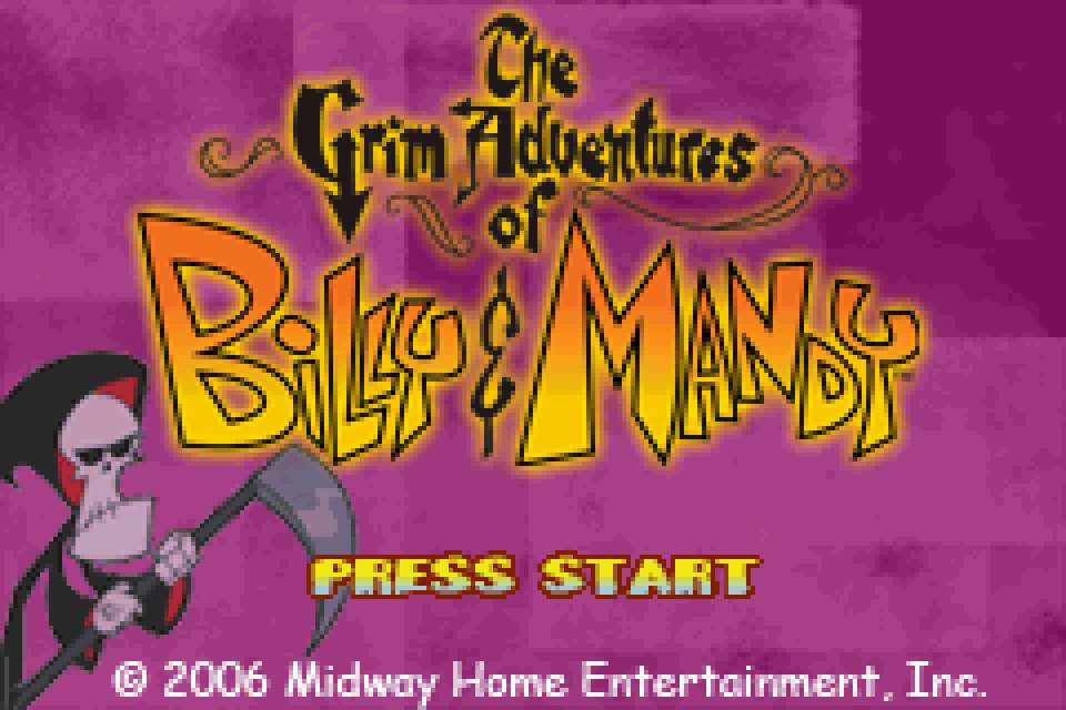 Grim Adventures of Billy & Mandy, The ROM (ISO) Download for Sony