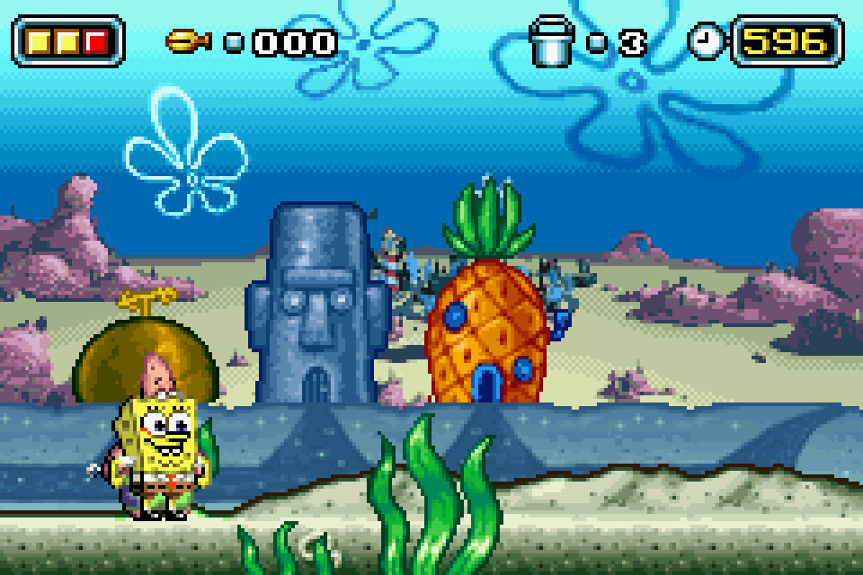 the spongebob squarepants movie video game for pc